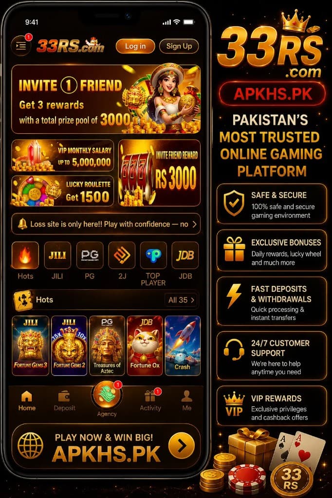 33RS Game mobile app preview