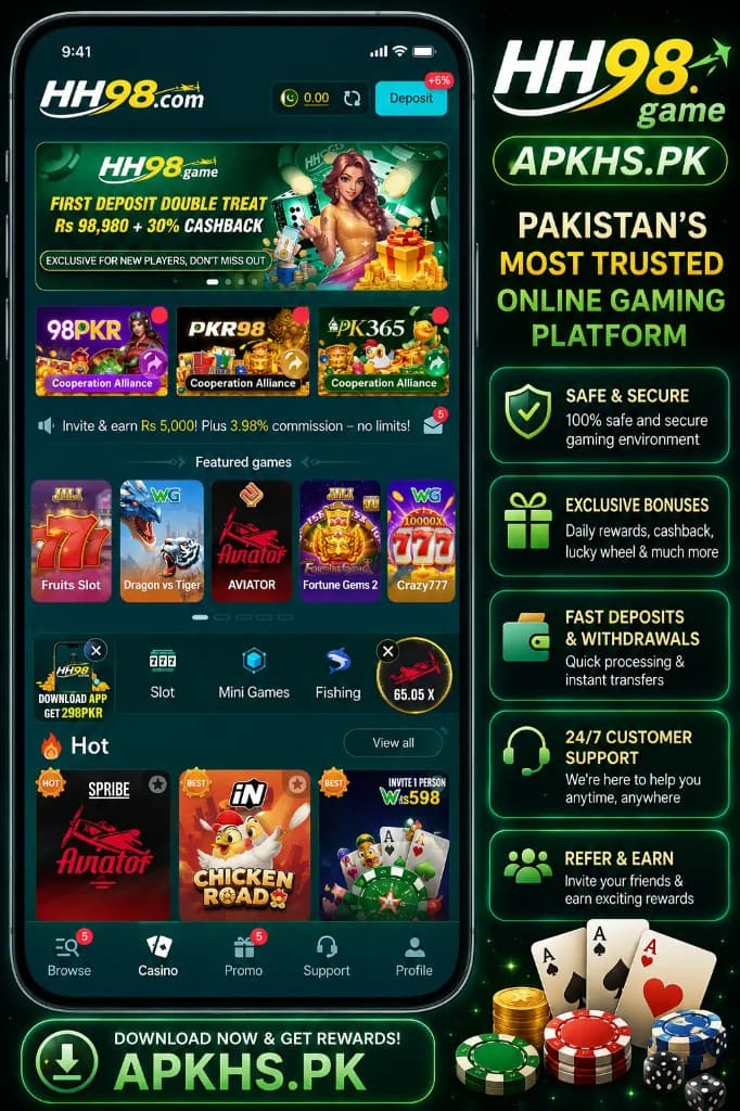 HH98 Game mobile app preview