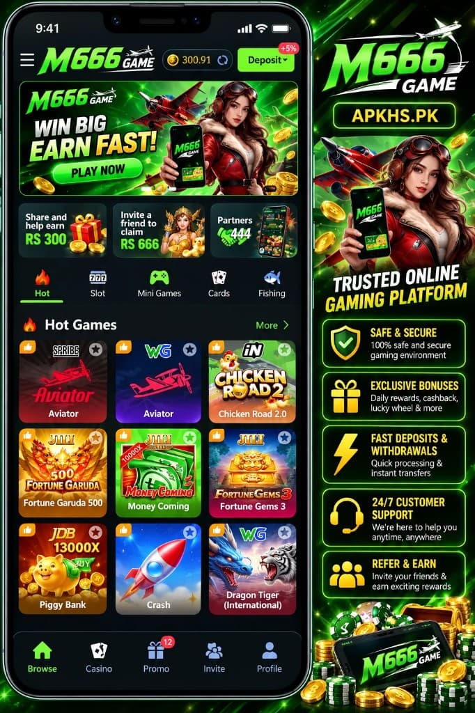 M666 Game interface on Android