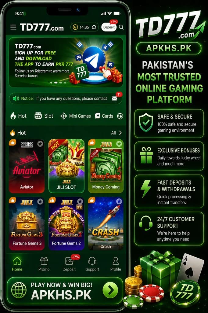 TD777 Game mobile app preview