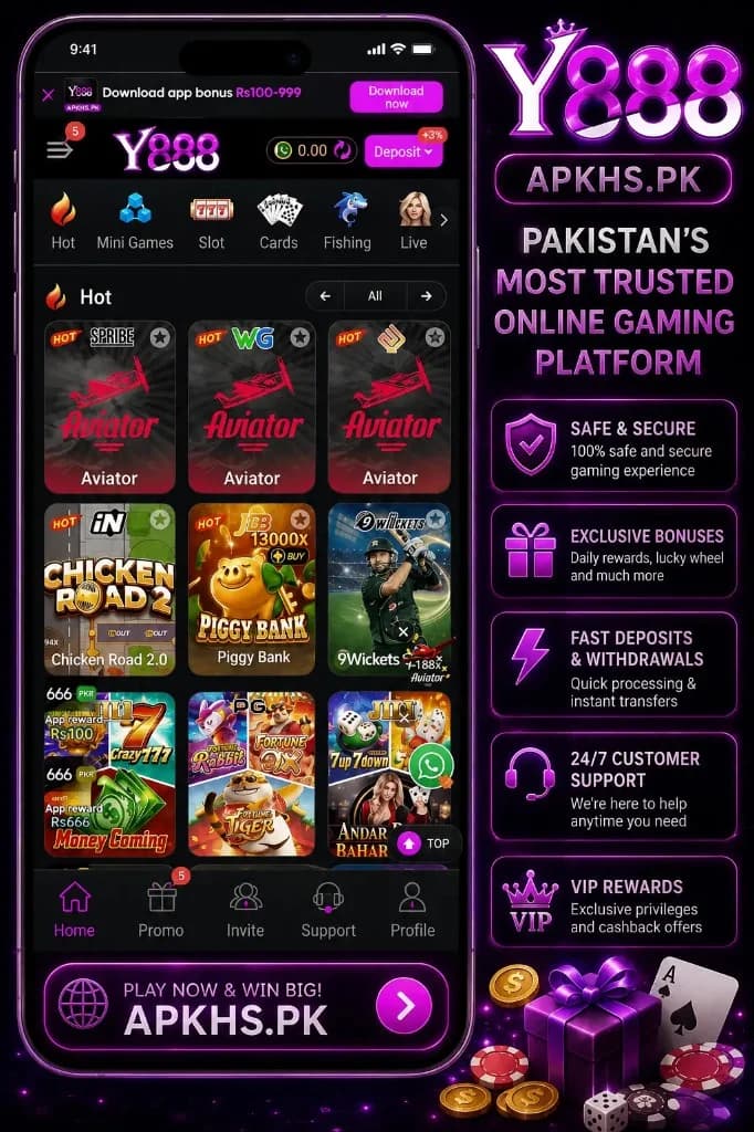 Y888 Game interface on Android